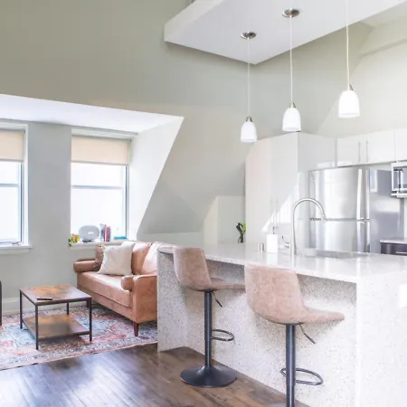Downtown Luxury 1Br Loft Apartamento